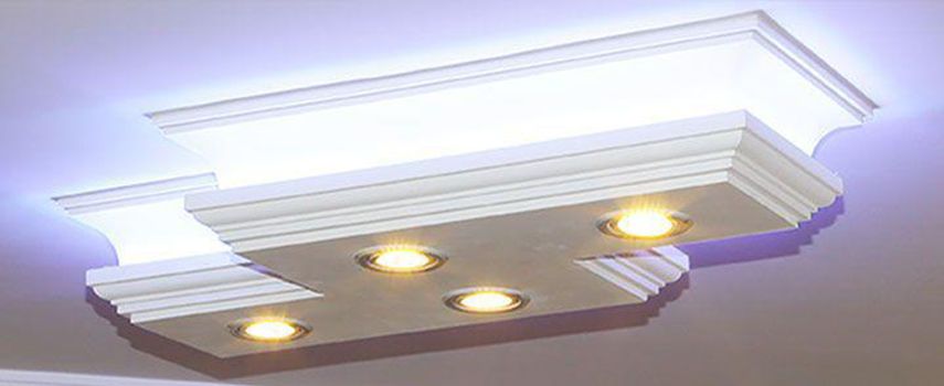 Stuckleuchten für direkte und indirekte LED Beleuchtung – eine phänomenale Lösung