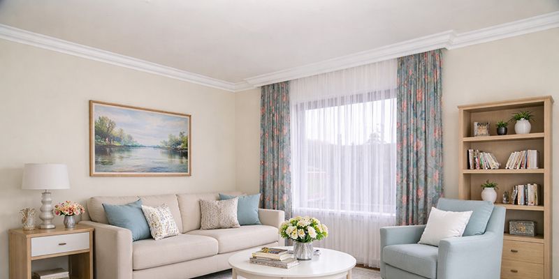 Vorhangleiste zur Stuckleiste Budapest 41