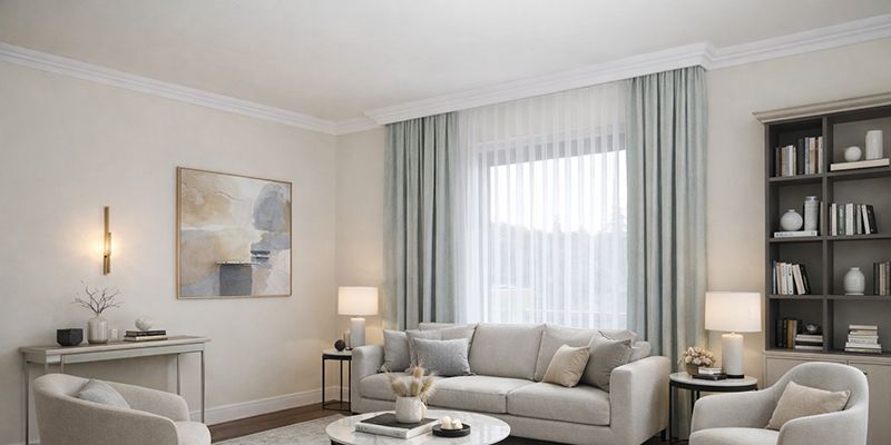 Vorhangleiste zur Stuckleiste Eindhoven 06