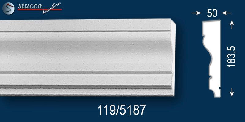 Beschichteter Außenstuck Gesims München 119 Beschichteter Außenstuck Gesims München 119