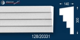 Beschichtetes Gurtgesims Stuttgart 128 Beschichtetes Gurtgesims Stuttgart 128