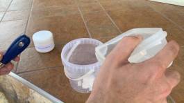 Etwas Wasser dazugeben Etwas Wasser dazugeben