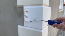 Flächen mit Malerrolle streichen Flächen mit Malerrolle streichen