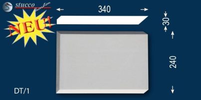 Stoßfeste glatte Bossenecke mit Gehrung Berlin DT-1 Stoßfeste glatte Bossenecke mit Gehrung Berlin DT-1