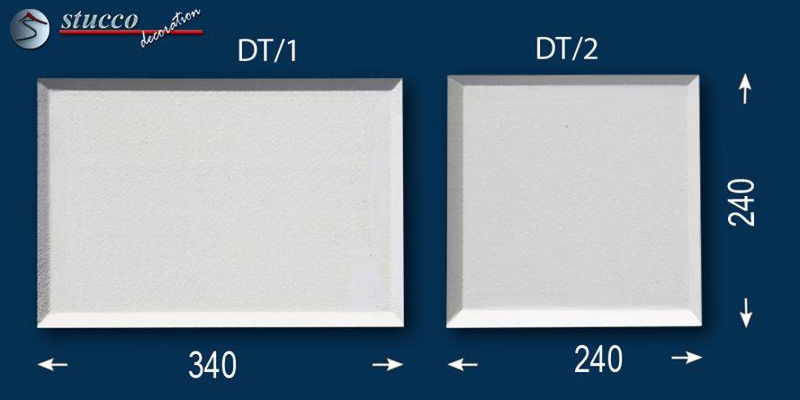 Bossensteine mit Lederrollen-Verzierung Bossensteine mit Lederrollen-Verzierung