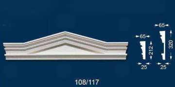 Außenstuck Dreieckbekrönung Außenstuck Dreieckbekrönung