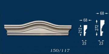 Fassadenstuck Bogengiebel Fassadenstuck Bogengiebel