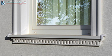 Komplette Alu Außenfensterbänke Jakarta 106-F