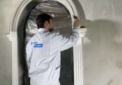 Feinschliff vor dem Anstrich