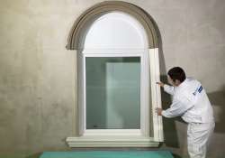 An den Rundbogen kann eine in Größe und Muster identische Profilleiste anschließen.