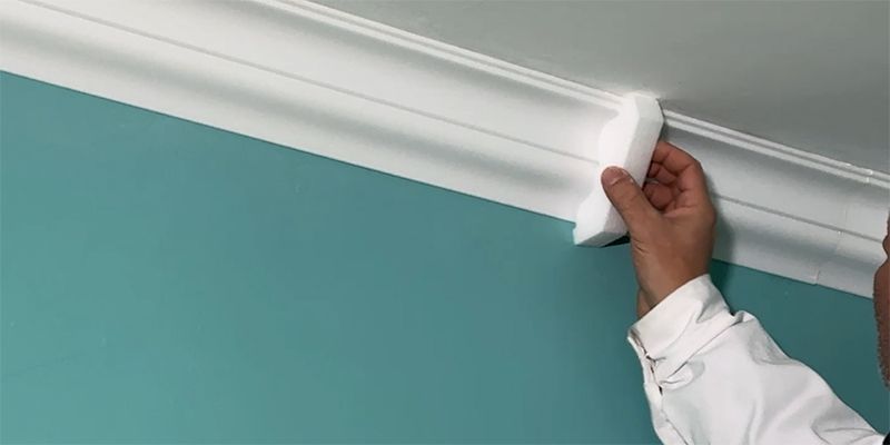 Stuckleisten aus Styropor Budapest 41 Profil Negativ