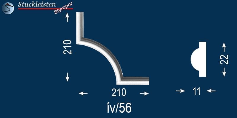 Eckleisten zu Styropor Deckenleisten und Wandleisten Bremen 56
