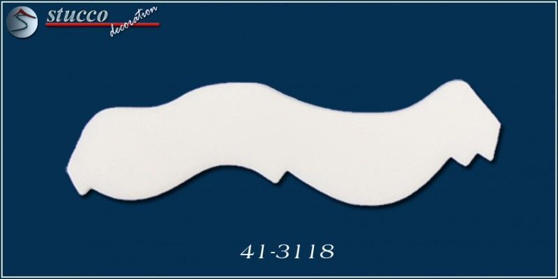 Stuckleisten aus Styropor Budapest 41 Profil Negativ