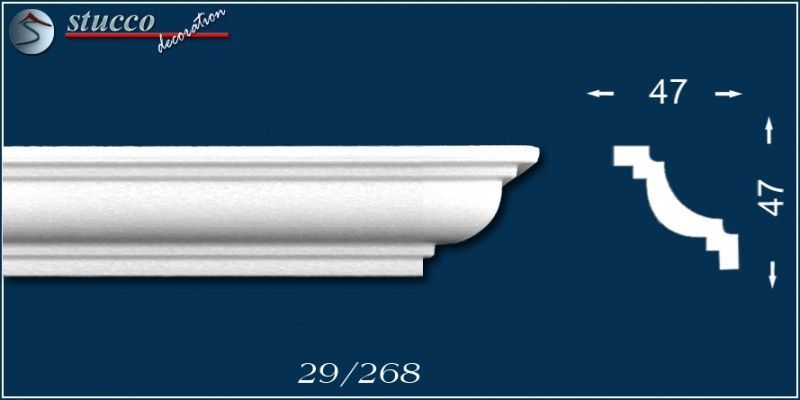 Styropor Stuckleiste Paris 29