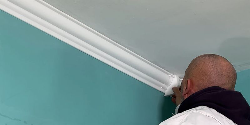 Zierleiste aus Styropor Profil Negativ Roma 28