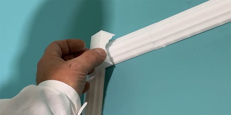 Negativprofil zu Styropor Deckenleisten und Wandleisten Sanmarino 50