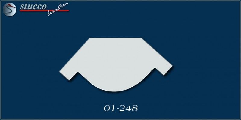 Styroporstuck Monaco 01 Profil Negativ