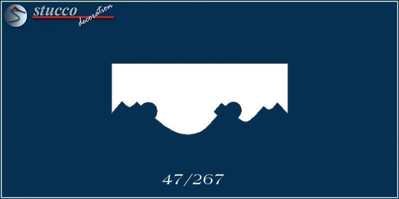 Styropor Leisten Catania 47 Profil Negativ