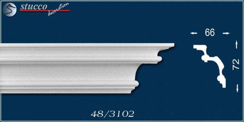 Styropor Stuckleisten Catania 48