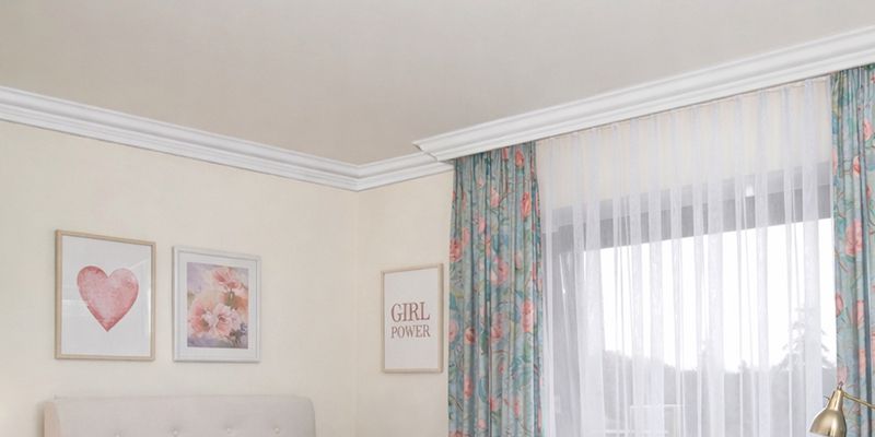 Vorhangleiste zur Stuckleiste Roma 28 äußeres Eckelement Vorhangleiste zur Stuckleiste Roma 28 äußeres Eckelement