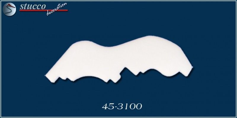 Zierleisten Dublin 45 Profil Negativ