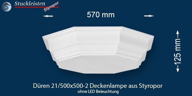 Düren 21-500x500-2 Deckenlampe ohne LED Beleuchtung