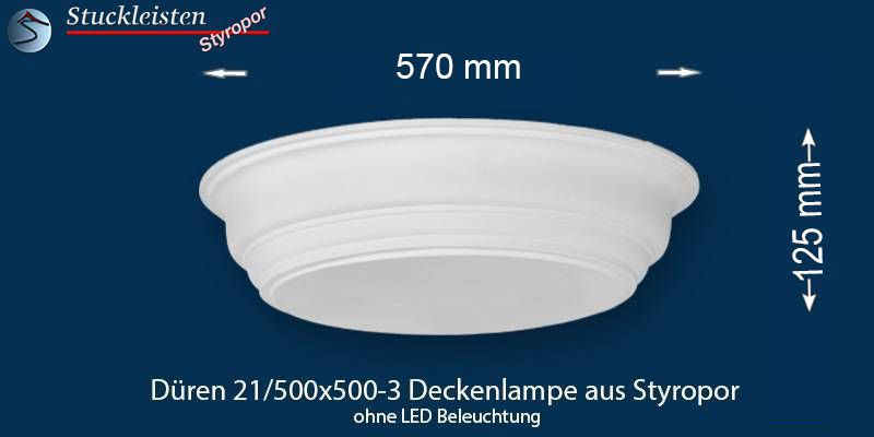 Düren 21-500x500-3 Deckenlampe ohne LED Beleuchtung