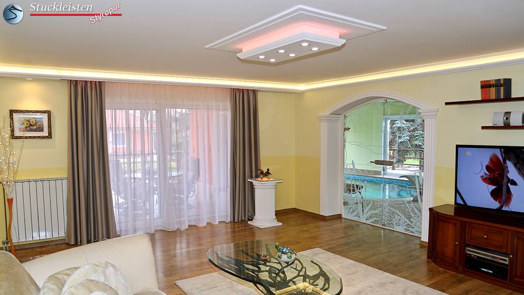 Ideen für die Beleuchtung von abgehängten Decken