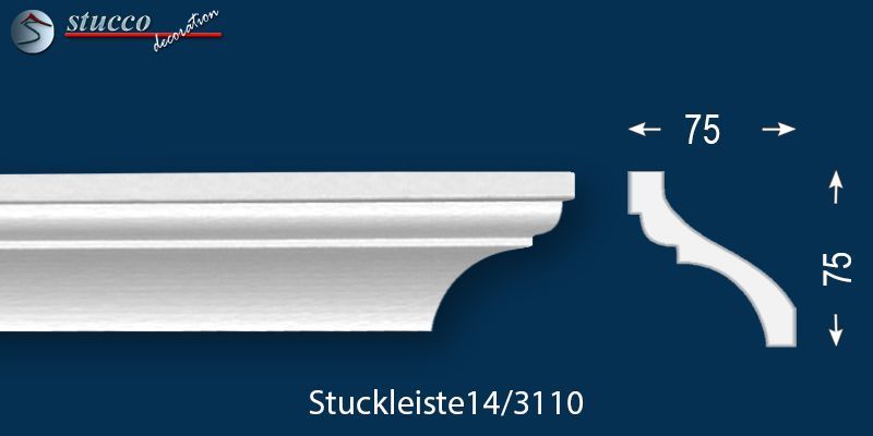 Styropor Stuckleiste Trier 14