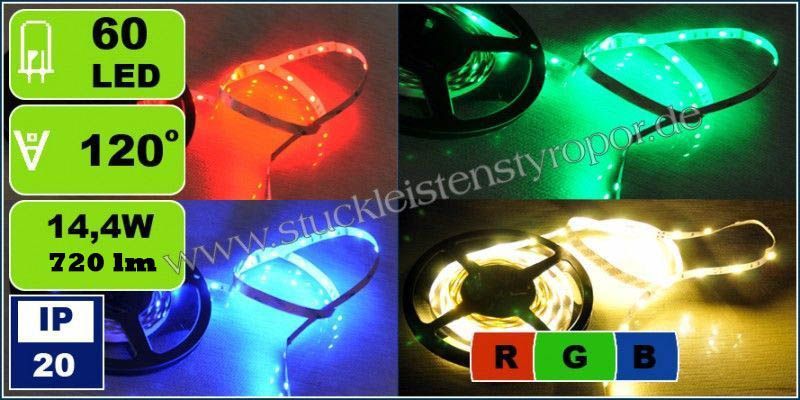 RGB LEDs für Ihre Design Stucklampe