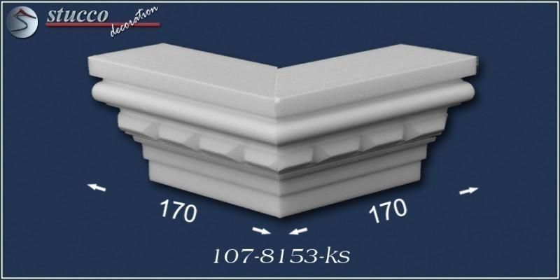 Fassadenprofile Eckelement Damascus 107-K