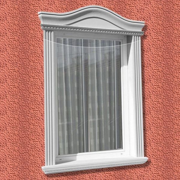 Fassadengestaltung mit Außenfensterbank