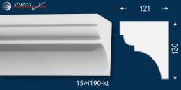 Vorhangleiste zur Stuckleiste Amsterdam 15 Vorhangleiste zur Stuckleiste Amsterdam 15
