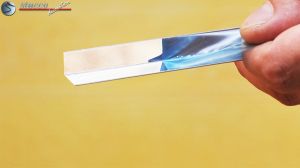 Reflektorleiste mit Schutzfolie