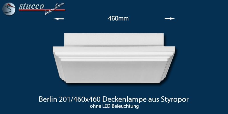 Berlin 201-460x460 Deckenlampe ohne LED Beleuchtung