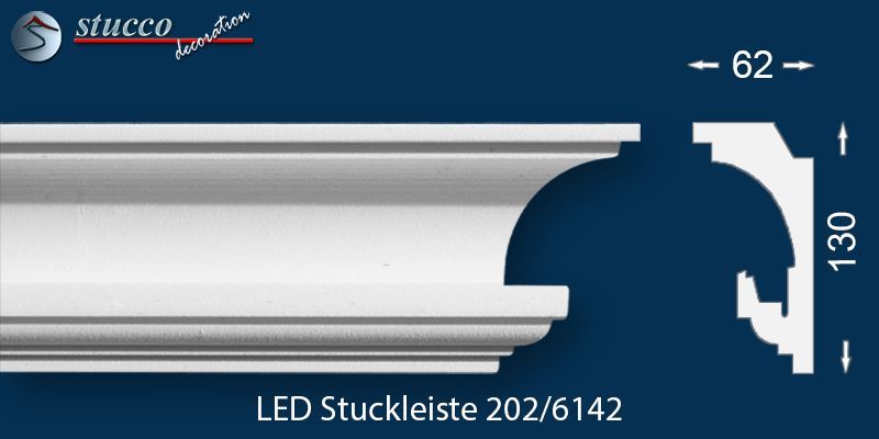 Stuckleisten für indirekte Beleuchtung Essen 202