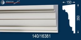 Wetterfest beschichtetes Dachgesims Stuckprofil Bremen 140 Wetterfest beschichtetes Dachgesims Stuckprofil Bremen 140