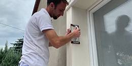 Stoßkanten glatt schleifen