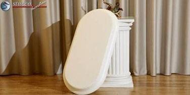 Styropor LED Design Lampe Bayern 10-1000-500-3 ohne LED Spots Styropor LED Design Lampe Bayern 10-1000-500-3 ohne LED Spots