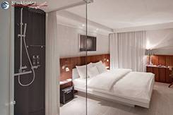 Klassische Badezimmer Deko Ideen mit Stuckleisten