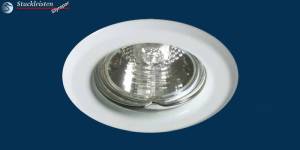 Einbaurahmen für LED Deckenleuchte weiß Einbaurahmen für LED Deckenleuchte weiß