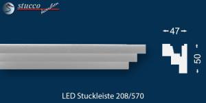 LED Wandleiste Erfurt 208 für indirekte Beleuchtung LED Wandleiste Erfurt 208 für indirekte Beleuchtung