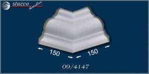 Stuckleisten Frankfurt 09 inneres Eckelement Stuckleisten Frankfurt 09 inneres Eckelement