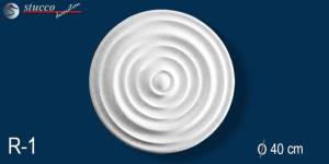 Styropor Rosette Marbet Design® R1 Styropor Rosette Marbet Design® R1