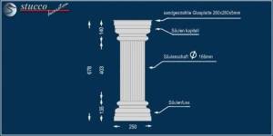 Dekosäule mit LED Strips ODK-2 260/678 Dekosäule mit LED Strips ODK-2 260/678