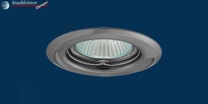 Einbaurahmen für LED Deckenleuchte chrom Einbaurahmen für LED Deckenleuchte chrom