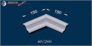 Profilleisten Budapest 40 inneres Eckelement Profilleisten Budapest 40 inneres Eckelement