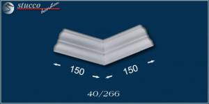 Profilleisten Budapest 40 äußeres Eckelement Profilleisten Budapest 40 äußeres Eckelement