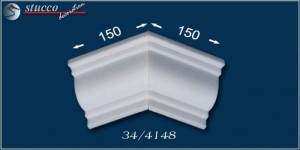 Stuckleisten Paris 34 inneres Eckelement Stuckleisten Paris 34 inneres Eckelement