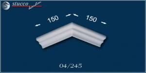 Stuckleiste Eindhoven 04 äußeres Eckelement Stuckleiste Eindhoven 04 äußeres Eckelement
